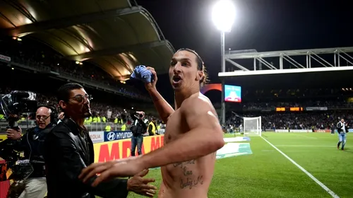 Ibrahimovic amenință că va pleca de la PSG! Singura condiție pusă de atacant pentru a rămâne la campioana Franței