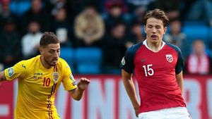 Analiza "rece" a cifrelor "tricolorilor", după egalul din Norvegia. Stanciu, cel mai slab jucător al lui Contra. Ianis cu o intrare spectaculoasă