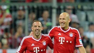 Guardiola, fără doi dintre "magicienii" săi, contra lui City: Robben are șanse mici să joace, Ribery nu prinde nici măcar lotul. Și englezii au absențe de marcă