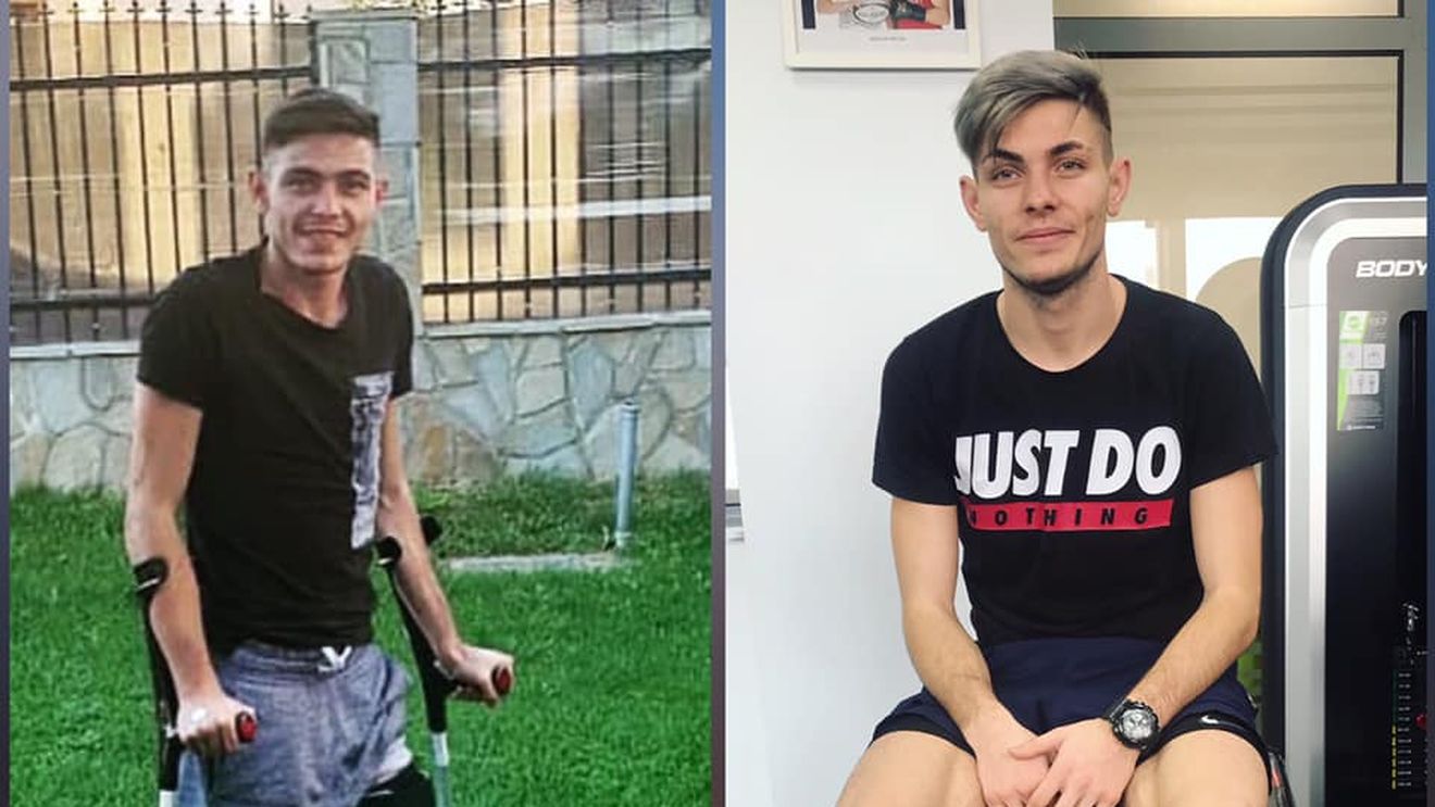 Drama fotbalistului lăsat de izbeliște de clubul din România! Alexandru Băluță i-a plătit operația de 10.000 de euro și acum a revenit pe teren | VIDEO