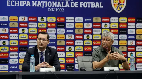 Prezentarea lui Mircea Lucescu la naționala României Live Video Online. Răzvan Burleanu și Mihai Stoichiță, reacții despre numirea noului selecționer