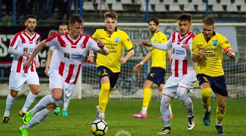 Și-au compromis șansele la promovare!** Oțelul, un egal cât o înfrângere. Gălățenii își schimbă obiectivul, dar, în sinea lor, încă speră