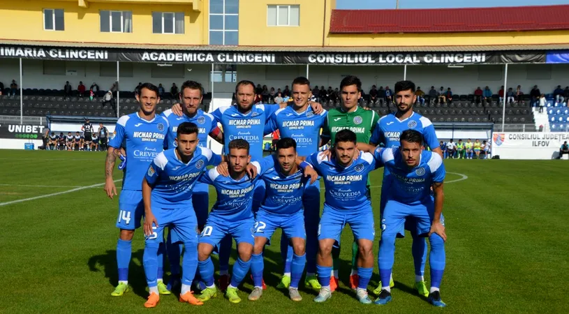 Academica Clinceni, un adevărat exemplu pentru colegele din Liga 1! Joacă primul meci oficial din 2020 pentru un copil grav bolnav