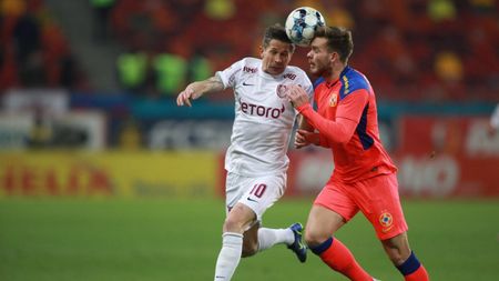 Gigi Becali și-a ieșit din minți și a făcut trei schimbări la pauza meciului cu CFR Cluj! Veteranul Claudiu Keșeru, trimis pe banca de rezerve