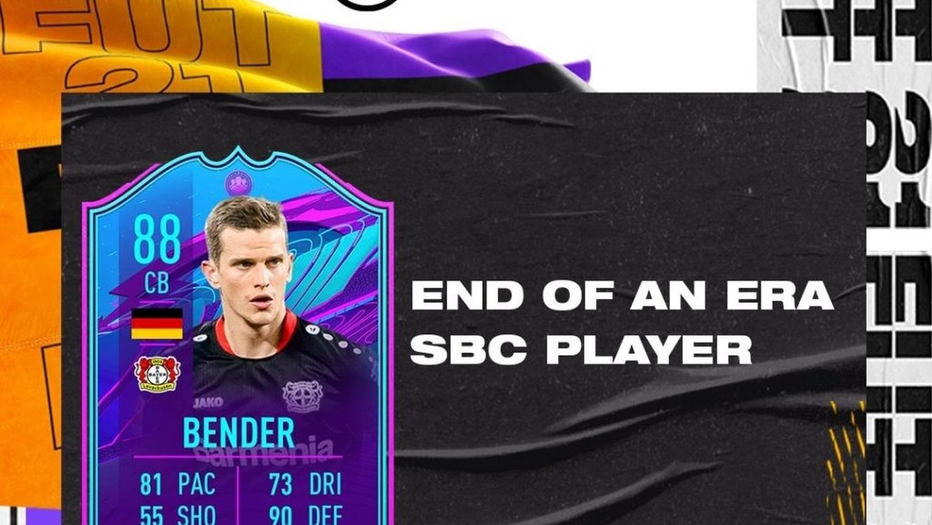 End Of An Era Svan Bender în FIFA 21 | Cerințe SBC, recompense, data de expirare + recenzia cardului