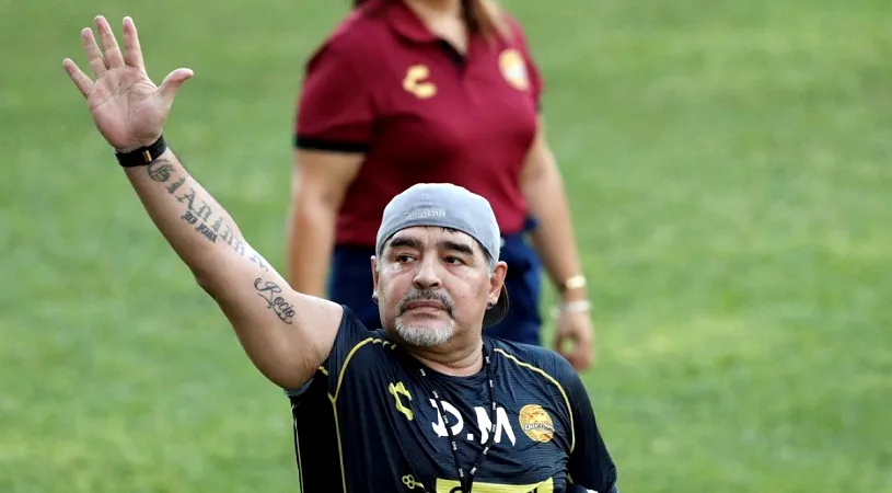 OFICIAL | Diego Maradona a semnat! Ce echipă va antrena