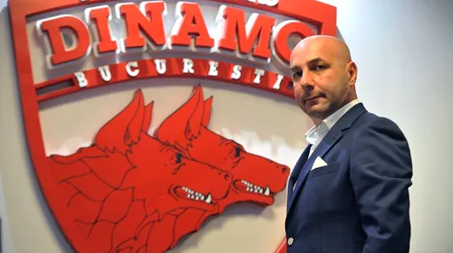 OFICIAL | Dinamo mută la nivel administrativ! Cine e noul director sportiv al „câinilor”: „Cunosc și știu ce înseamnă istoria și tradiția acestui club”