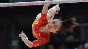 Sportiva chineză Yao Jinnan, campioană mondială la paralele
