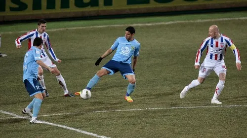 Concordia Chiajna – Oțelul Galați 1-0!** Campioana, învinsă de trupa lui Reghe