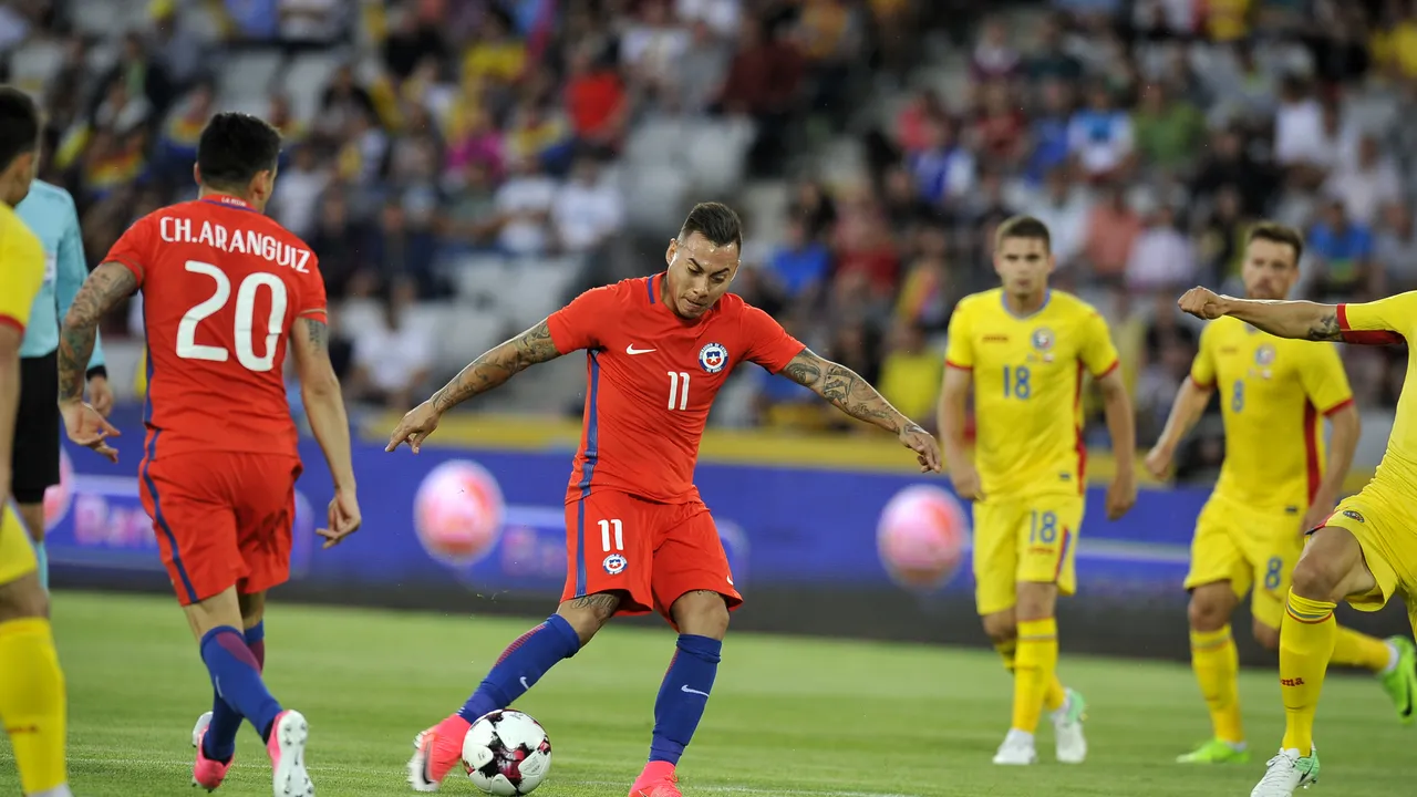 Chile se prezintă cu rezervele la meciul cu România. Lotul anunțat de sud-americani: Alexis Sanchez și Claudio Bravo au fost lăsați acasă
