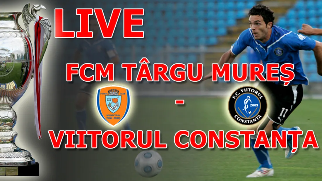 Eliminați de la cabine!** FCM Târgu Mureș - Viitorul Constanța 1-0