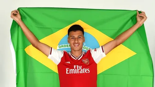 OFICIAL | Arsenal s-a întărit cu un atacant brazilian. Ce a spus jucătorul de 18 ani după ce a semnat: 