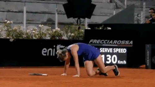 Simona Halep, făcută KO de Danielle Collins în turul doi la Roma! Americanca a surprins-o total pe „Simo