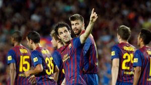 Extratereștrii, de neoprit cu Cesc în teren!** BarÃ§a-Napoli 5-0