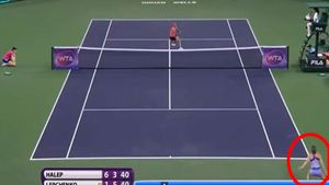 "Unde e Simona? Aproape a ieșit de pe teren". Site-ul oficial al WTA a desemnat-o pe Halep protagonista punctului zilei la Indian Wells. VIDEO