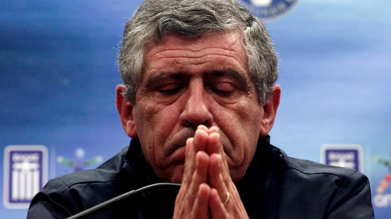 Reacție surprinzătoare la adresa lui Fernando Santos. Un ziarist grec îl critică pe selecționer, deși a învins România cu 3-1