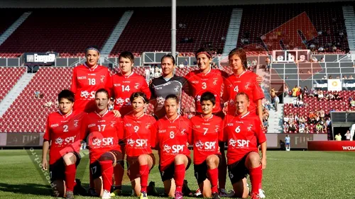 Da' mingea ați văzut-o?!** FOTO Extraterestrele de la Lyon au făcut instrucție cu Olimpia în 16-imile Ligii: Olimpia - Lyon 0-9