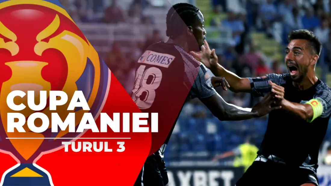 Turul 3 Cupa României. Ceahlăul a eliminat FC Bacău, Concordia a reușit scorul rundei. ACSM Reșița, Chindia și CSC Șelimbăr au fost eliminate de echipe din Liga 3