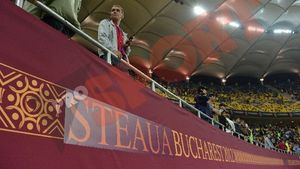 "Pimp my" Național Arena! **FOTO - Steaua a "furat" finala EL :)