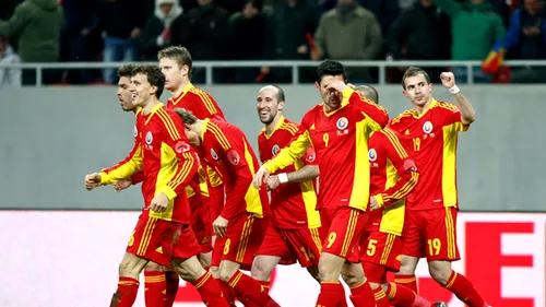 Echipa României se menține pe locul 33 în clasamentul FIFA