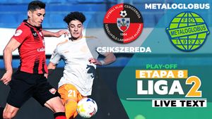 Metaloglobus câștigă la Miercurea Ciuc și prinde curaj în lupta pentru baraj! Învinge Csikszereda la capătul unui meci spectaculos
