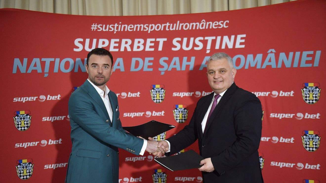Federația Română de Șah și-a prezentat noul sponsor principal. Superbet va susține, la toate competițiile din 2019, loturile naționale de seniori, masculin și feminin