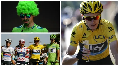 LIVE BLOG Turul Franței - Kittel a câștigat la Paris! Froome - tricou galben, Quintana - tricou alb și alb cu buline roșii, iar Sagan - tricou verde! Parisul s-a 