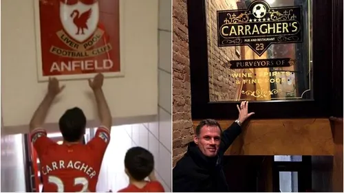 IMAGINEA ZILEI | Carragher nu uită de unde a plecat. Pub-ul său din New York a devenit un altar pentru fanii lui Liverpool