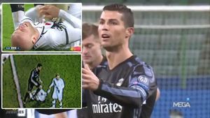 FOTO | Trebuia eliminat Cristiano Ronaldo? Gestul lui CR7, surprins de camerele de luat vederi! Ce i-a făcut unui adversar în Legia - Real 3-3