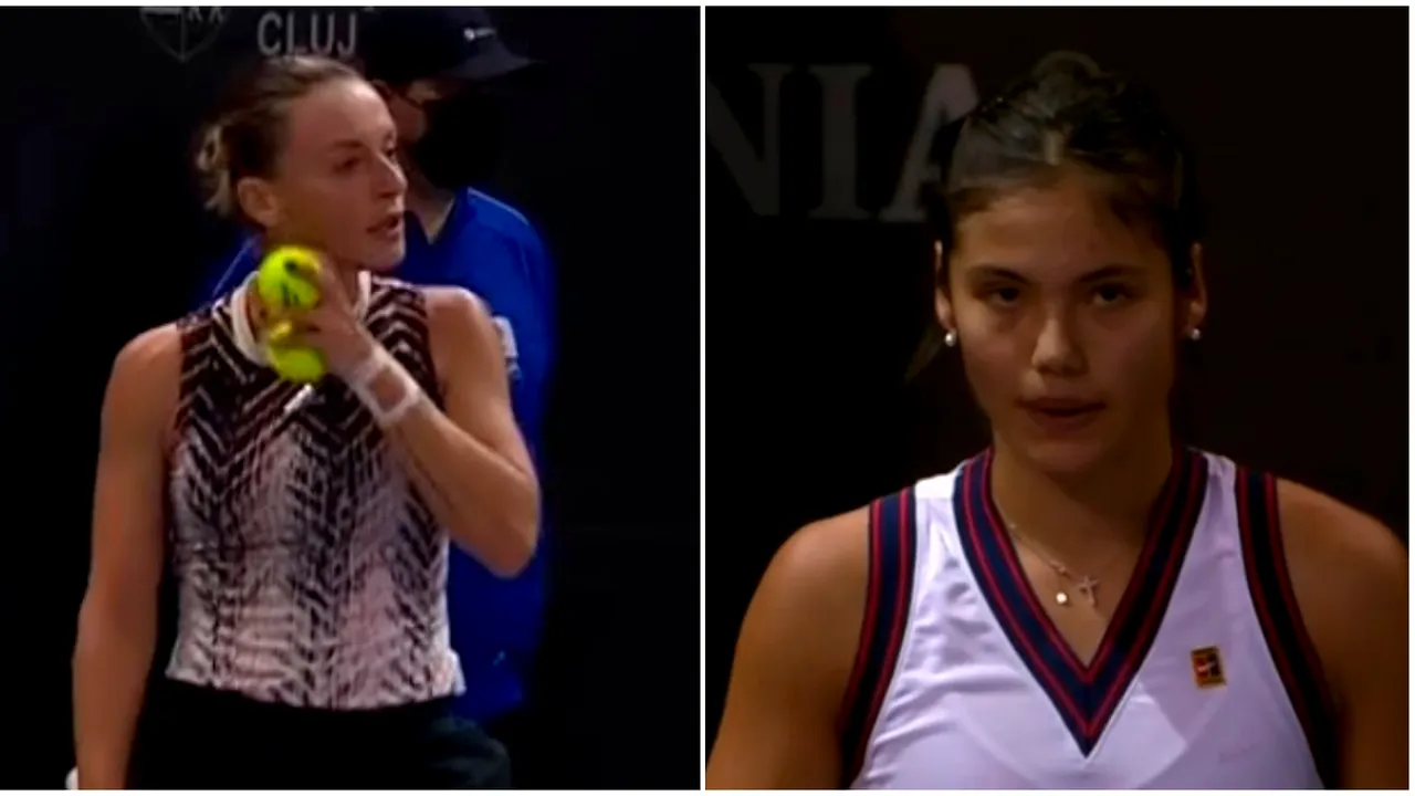 Ana Bogdan, gesturi la limita fair-play-ului față de Emma Răducanu! Ce a strigat românca după greșelile adversarei la Transylvania Open