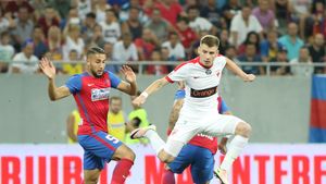 Vali Lazăr și momentul controversat care nu s-a văzut la TV. Replica dinamovistului, după ce a fost acuzat că le-a arătat scene obscene fanilor Stelei: "Mă scărpinam"