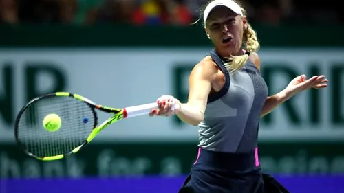 Wozniacki, uimită de propriul tenis: 