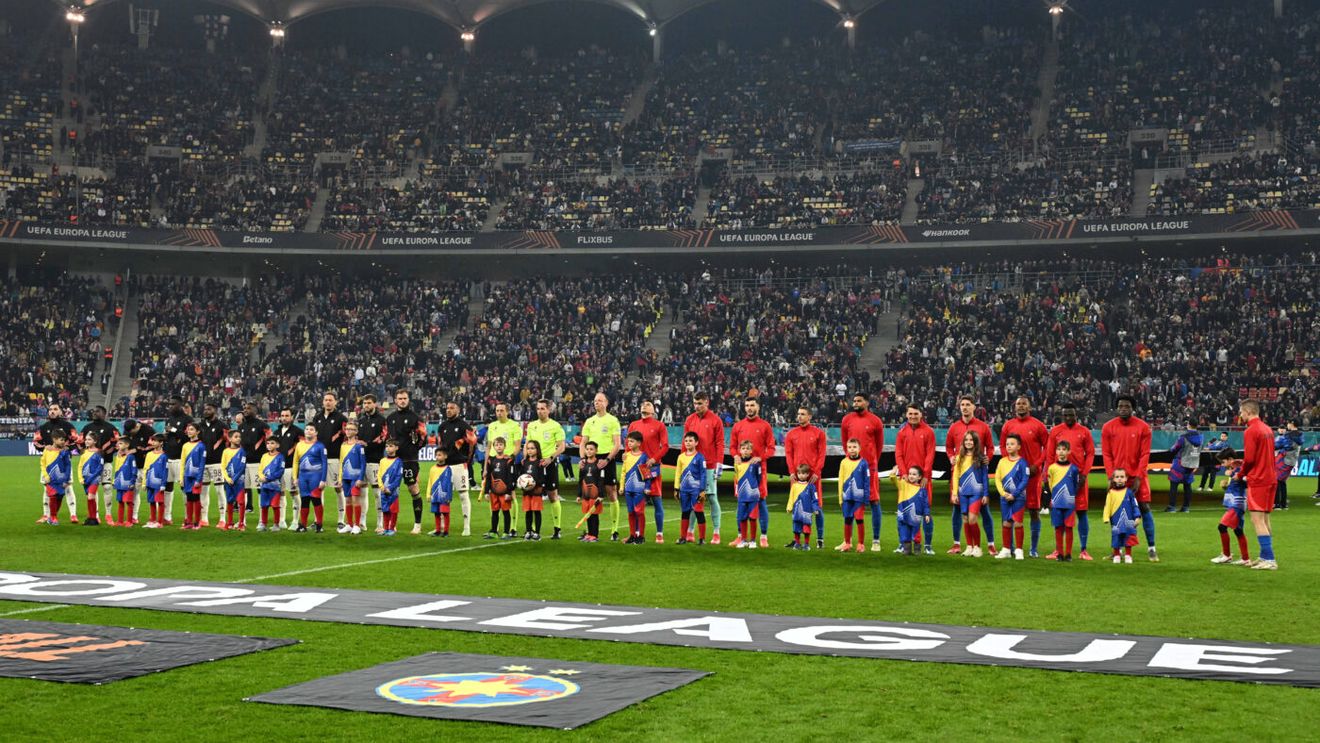 Ce n-ai văzut la TV în FCSB - Lyon 1-3. Momentul pe care Adrian Mititelu și Mihai Rotaru n-ar fi vrut să-l vadă pe Arena Națională, în meciul din optimile Europa League. SPECIAL