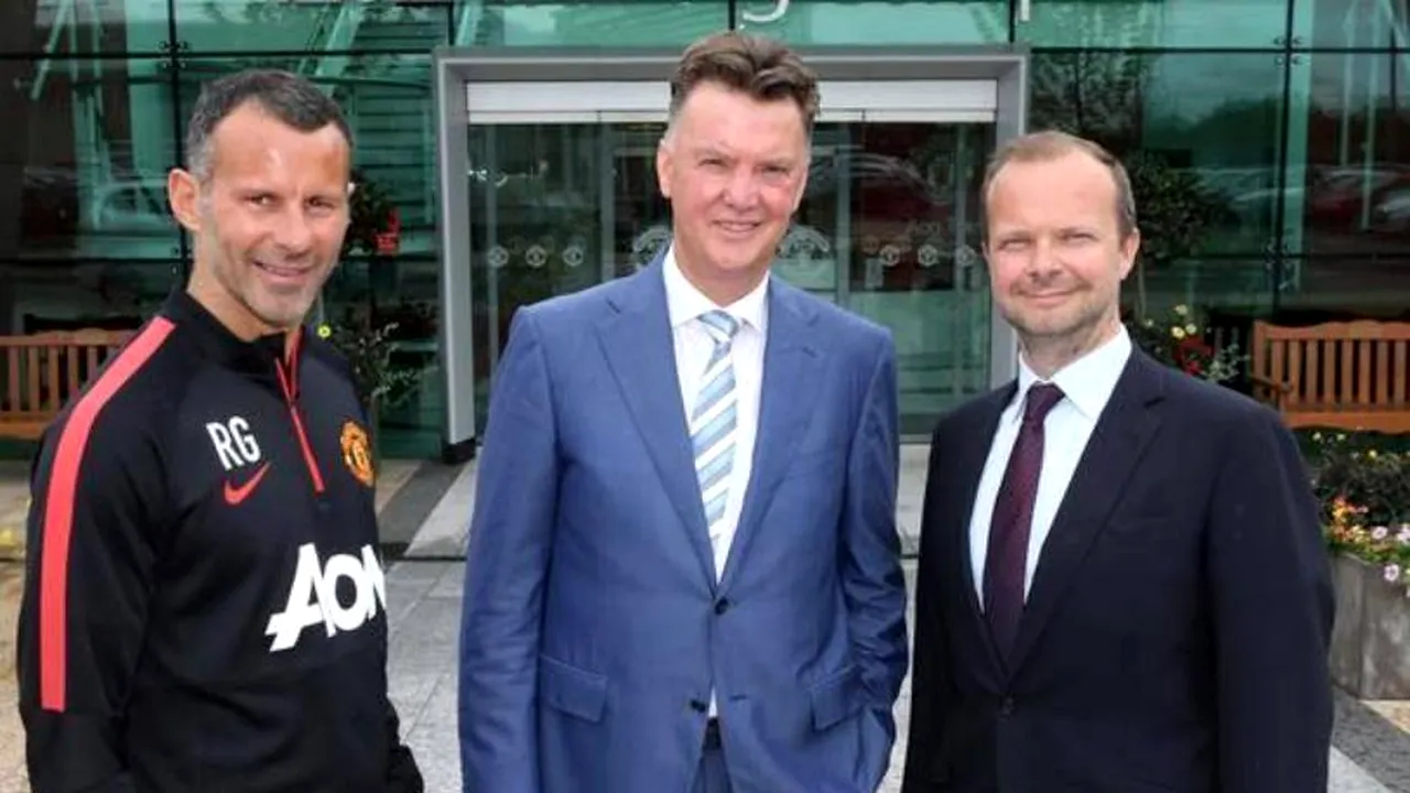 Louis van Gaal, prezentat la Manchester United: 