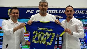 Liviu Ciobotariu și-a stabilit obiectivul la Petrolul! Declarație de dragoste la prima apariție a noului antrenor al ploieștenilor