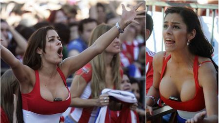 GALERIE FOTO | A revenit Larissa Riquelme. Ultima "nebunie" a fotomodelului care cunoștea celebritatea la CM 2010