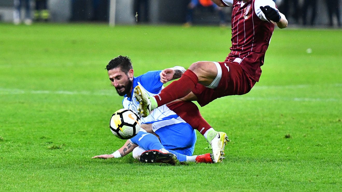 Arbitru din Capitală la meciul CS Universitatea Craiova - CFR Cluj, din play-off