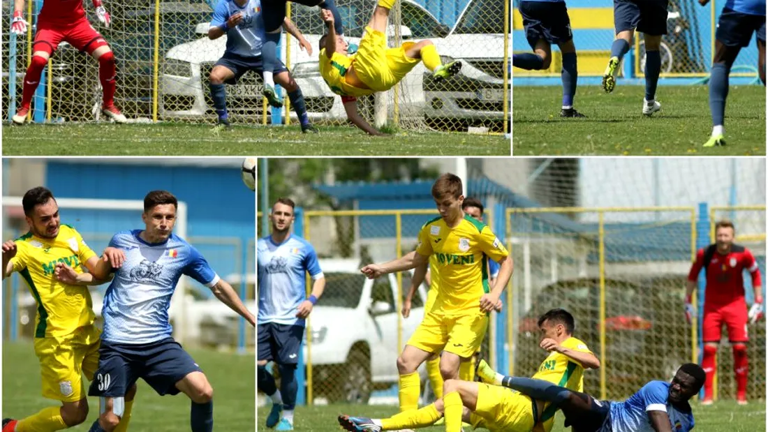 Oprița pierde împotriva echipei pe care a promovat-o din Liga 3 în Liga 1!** Daco-Getica bate Mioveniul, cu un gol senzațional, dar după un penalty refuzat de arbitru