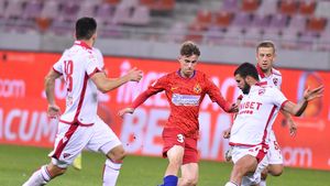 Încă un caz de COVID-19 la FCSB! Octavian Popescu, depistat pozitiv după partida cu Academica Clinceni