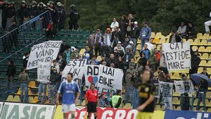Sezione protestează împotriva jandarmeriei