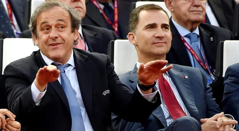 Englezii au anunțat că suspendă susținerea candidaturii lui Platini la conducerea FIFA