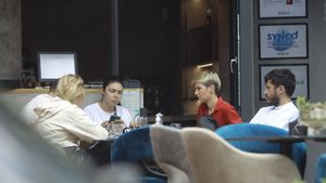 Cristi Tănase, surprins alături de iubită și Raul Rusescu la cafeneaua lui Alex Bourceanu din Dorobanți. Cine le-a mai fost alături | FOTO EXCLUSIV