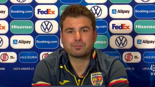 Adrian Mutu, mesaj războinic înaintea debutului la EURO U21: „Le vom face viața grea!”. Cine îi va lua locul lui Ionuț Radu și va ține discursul din vestiar | VIDEO