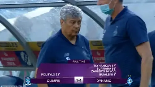 Mircea Lucescu, victorie cu nervi la debutul pe banca lui Dinamo Kiev! Fanii au scandat din afara stadionului! Urmează Supercupa cu Șahtior | VIDEO