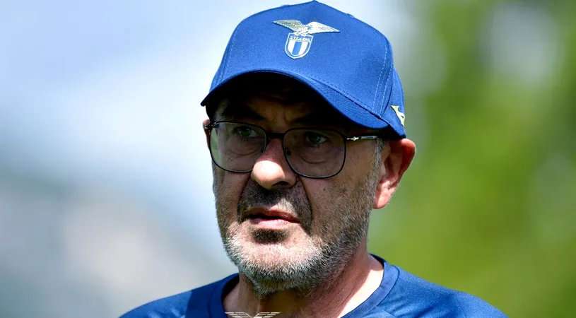 Surpriză în cantonamentul lui Lazio: Maurizio Sarri a adus un jucător român pe care vrea să-l integreze rapid la echipă. „M-a impresionat!” | EXCLUSIV