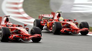 Massa, momentul de maxim al Formulei 1