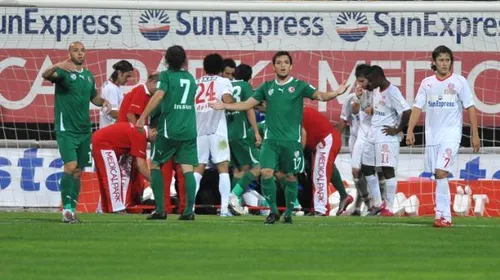 Kiriță a fost suspendat două meciuri în campionatul Turciei
