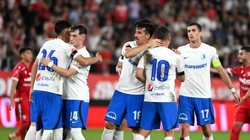Dinamo - Farul Constanța 0-2, în etapa a 10-a din Superliga | Campioana câștigă în inferioritate numerică!