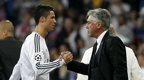 Ronaldo&Co, deznădăjduiți: „Mulți au plâns când s-a anunțat plecarea lui Ancelotti”. Perez a ales deja succesorul: „99% el va fi”