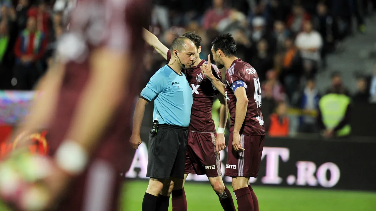 UEFA mizează pe centrali români în preliminariile EURO 2019. Marius Avram va conduce un meci decisiv